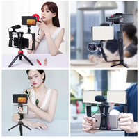 2026 Mini panneau LED carré pour éclairage d'appoint, idéal pour la photographie, la vidéo, les selfies, la beauté, les studios, les appareils photo et les téléphones, et les diffusions en direct