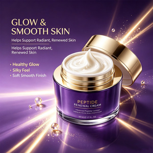 Crema Facial Renovadora con Péptidos SEYE 50ml Antienvejecimiento, Reafirmante, Lifting, Suaviza las Líneas Finas, Hidratante, Iluminadora, para Piel Madura - Product Image 5
