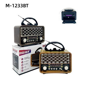 Radio Portátil Recargable Redwingy MD-1232BT, Radio FM AM SW, Radio de Estilo Antiguo con Bluetooth, el Mejor Altavoz BT - Product Image 3