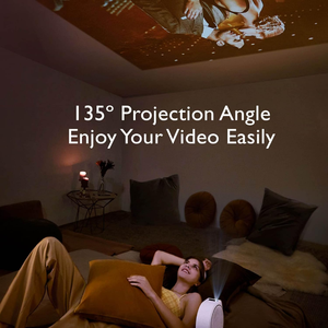 BenQ GV30 GV30 Mini Video <b>Projector</b> Android 10 1080P Resolution 30 ANSI Lumens LED Built-in Speakers Short Throw Portable for Be - Product Image 6