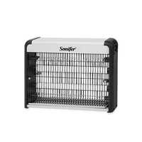 Sonifer SF-6555 Destructeur d'insectes intérieur/extérieur 4W, faible consommation, non toxique, sans fumée, piège à mouches écologique pour restaurants et fermes