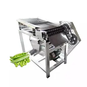 Descascador de feijão largo de soja e ervilha, triturador de casca, motor verde mais vendido, fornecido com 220v, automático 2 % 50 kg/h