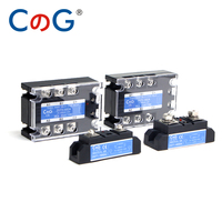 Relais statique monophasé CC à commande CC avec dissipateur thermique, normalement fermé (NF), CG 60A 80A 100A DD NC, SSR-60DD 80DD 100DD