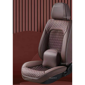 Housses de siège de voiture 9D, quatre saisons, universelles, en cuir, design tendance, housse de siège de voiture personnalisée, cinq sièges complets - Product Image 2