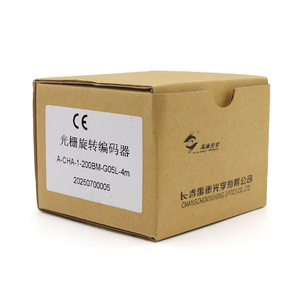Codificador de rejilla rotatoria óptica Changchun Yuheng A-CHA-1-200BM-G05L-4m 5V con cables de extremo plano - Product Image 4