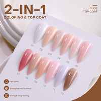 Top Coat Nude CPSR Gel Sans Résidu Haute Brillance Anti-Jaunissement Sans HEMA Sans TPO Vernis Gel Sans Résidu pour Salons de Beauté