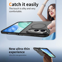 Coque de téléphone portable hybride PC TPU mate givrée pour iPhone Duo, étui de téléphone translucide magnétique pour iPhone Fold