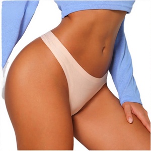 Tangas de Mujer Talla Europea/Americana, Sin Costuras, Cintura Baja, Secado Rápido, Spandex/Poliéster, ODM, Impresión por Serigrafía - Product Image 2