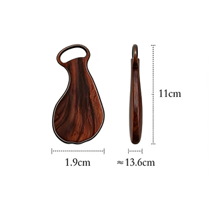 Planche à découper en bois moderne <span class=keywords><strong>de</strong></span> haute qualité, naturelle et unique, en <span class=keywords><strong>noyer</strong></span> noir, pour boulangerie et cuisine - Product Image 1