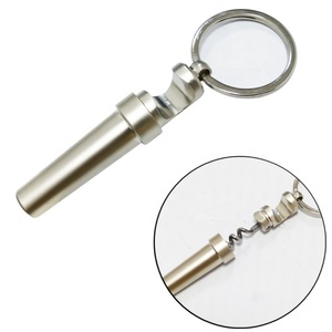 Factory <b>Personalized</b> Customized 2-in-1multifunctional Wine Bottle Opener <b>Keychain</b> Custom logo - Product Image 1
