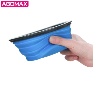 Tazón Plegable de Silicona para Comida de Mascotas, Tazón de Agua Plegable para Perro, Gran Venta - Product Image 3