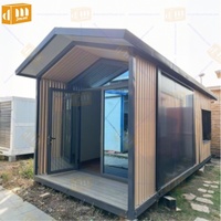 Vente en gros Maison conteneur Maisons préfabriquées de luxe Maison préfabriquée portable Kits cabane en rondins Maison à vendre à Guangzhou Usine
