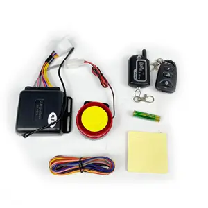 Motorcycle Alarm System Anti Theft Security System with Double Way Control 12v Universal