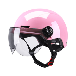 <span class=keywords><strong>Casco</strong></span> de Bicicleta Eléctrica con Visera Protectora de Seguridad, Colores de Moda, Económico de Fábrica, Media Cara, para las Cuatro Estaciones - Product Image 5