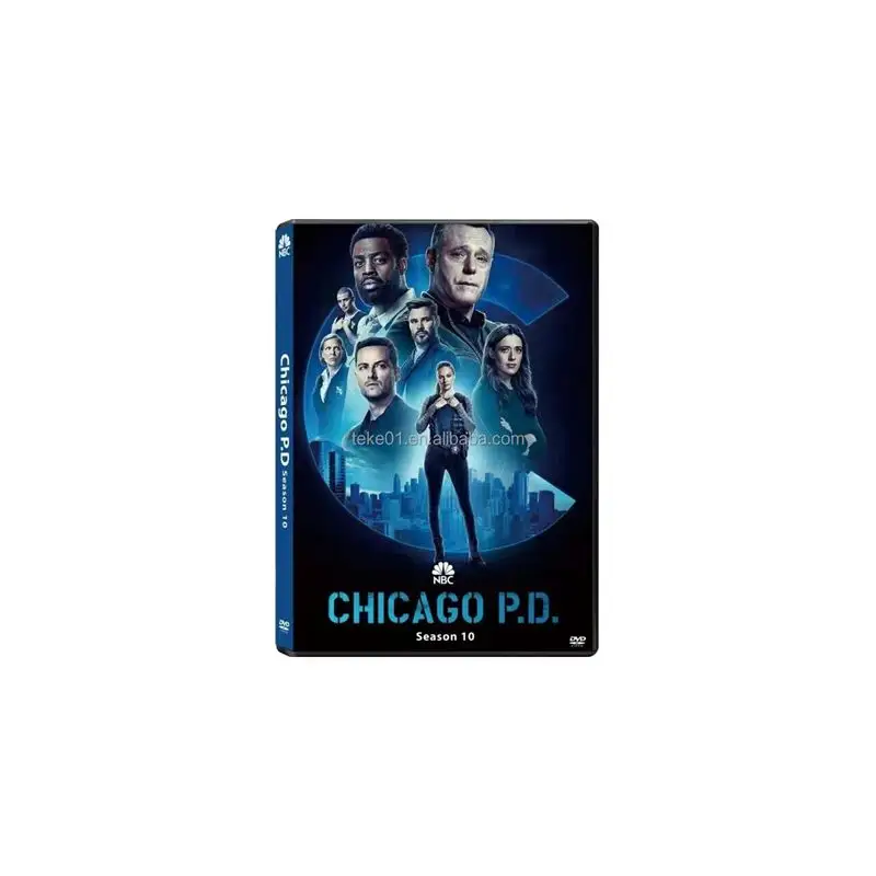 Livraison gratuite DDP Acheter chine fabricant DVD BOXED SETS FILMS émission de télévision Film NOUVEAU Chicago PD P.D. Saison 10 5DVD