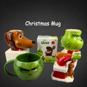 แก้วกาแฟเซรามิกรูปสุนัข3D น่ารักถ้วยใส่น้ำนมแบบกำหนดเองของขวัญวันเกิด - Product Image 2