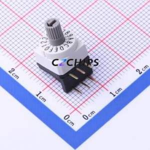 MHR-16H Rotary Encoder Switch Through hole Component (THT) Switch 16 True Code - Product Image 1