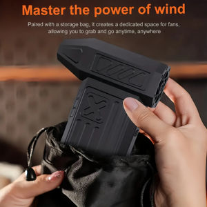 Ventilador de Turbina Portátil Recargable por USB, Motor sin Escobillas de Grado Industrial, Soplador con Batería de Iones de Litio para Eliminar el Polvo - Product Image 3