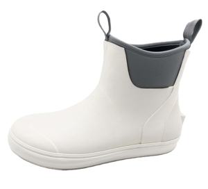 Bottes de pluie en néoprène unisexe de couleur blanche avec isolation en caoutchouc <span class=keywords><strong>Cuissardes</strong></span> de pêche - Product Image 1
