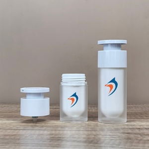 บรรจุภัณฑ์เครื่องสำอาง ขวดโลชั่นแบบปั๊มสุญญากาศสุดหรู ขวดพลาสติกสำหรับผลิตภัณฑ์บำรุงผิวหน้า รองพื้น 30 มล. 50 มล. ขวดปั๊มสุญญากาศ - Product Image 5