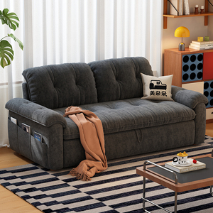 KD-333 #   Canapé <span class=keywords><strong>convertible</strong></span> moderne en velours en forme de L avec rangement et cadre métallique pour salon - Product Image 6