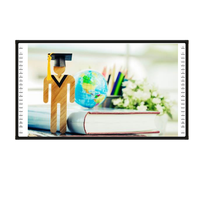 Tableau blanc tactile de projection dernier cri Tableaux interactifs 120 pouces multi touch pour projecteur