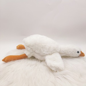 Peluche de Ganso Blanco Grande y Famoso en Internet, Juguete de Peluche de Algodón PP, Almohada para Dormir para Niños, Abrazable y Plano, para Todas las Edades - Product Image 2