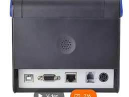 Impresora térmica de alta velocidad XPrinter para restaurante, cocina, 80mm, interfaz WiFi LAN USB serie, utilizada automáticamente para impresión de recibos - Product Image 4