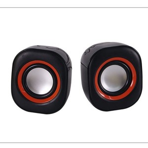 Com 085 Wired <b>Usb</b> <b>Speaker</b> Desktop Laptop Mini Office Subwoofer 2.0 Channel 50Hz-20KHz <b>USB</b> Power - Product Image 3