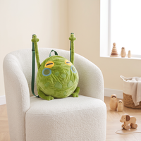 Fabricant de jouets en peluche personnalisés à faible MOQ, OEM ODM, oreillers en peluche doux personnalisés et sacs à dos en peluche pour enfants, service de dessin gratuit