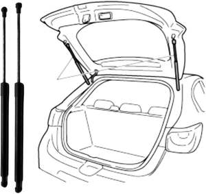Barras de Soporte de Gas para Capó de Coche de 700 mm y 100-900 N para SEAT ALHAMBRA, <span class=keywords><strong>CORDOBA</strong></span>, TOLEDO III - Product Image 5