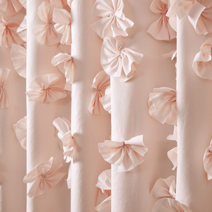 Rideaux de <span class=keywords><strong>douche</strong></span> papillon luxueux, design nœud, polyester, écologiques, imperméables, style américain, romantique, rétro, décoration de salle de bain - Product Image 2