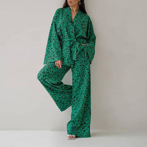 Pakaian Khusus Piyama Pasangan Serat Bambu Organik Baru Lembut, Tipis, Menyerap Air, Jubah Mandi Unisex untuk Homestay/ - Product Image 1