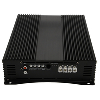Marché américain petite taille haute puissance 5000 Watts 1 canal gamme complète classe D système de son de voiture brésilien amplificateur Audio grande puissance