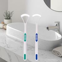 Nouveau grattoir de langue adulte du fabricant de Yangzhou nettoyant de langue de nettoyage oral en plastique pour adultes
