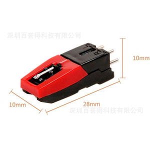 Honógrafo inyl ord ecord capa urntable eeve eplace uby EAD con Magnetic EAD tylus - Product Image 6