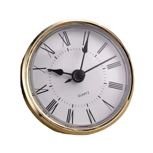 Tide Clock / Tidal clock Dia.90mm (3 1/2 inches) with brass bezel and glass lens Model F98TIDESB1
