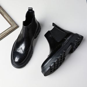 Chaussures décontractées pour hommes haut de gamme, personnalisées, rétro, basses, style business, à semelle en caoutchouc, antidérapantes, souples, imprimés animaux, collection automne - Product Image 6