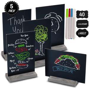 Chaude Mini Décoration Table double face simple mignon affichage bureau En Bois <span class=keywords><strong>Craie</strong></span> <span class=keywords><strong>tableau</strong></span> <span class=keywords><strong>Peinture</strong></span> - Product Image 1