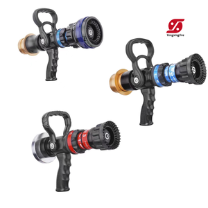 Boquilla de Incendios Ajustable de Aleación de Aluminio Flexible de Alta Calidad con Acoplamiento para la Lucha Contra Incendios - Product Image 1