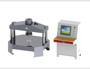 Machine d'essai de compression 100KN-2000KN pour les essais de compression, de flexion et de cisaillement des couvercles de regard SMC, marque JK - Product Image 6