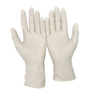 Gants d'examen en latex de Malaisie de haute qualité i-Glove, poudre légère, lisses et durables - Product Image 4