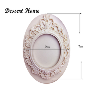 D0611 Khung Ảnh <span class=keywords><strong>Polymer</strong></span> Đất Sét Khuôn DIY Silicone Khuôn Cho 3D Thủ Công Mỹ Nghệ Kẹo Bánh Sô Cô La Fondant Trang Trí Công Cụ - Product Image 2