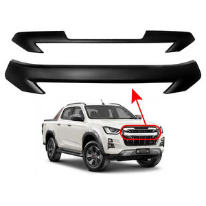 Haute qualité Isuzu D-MAX <span class=keywords><strong>phare</strong></span> <span class=keywords><strong>de</strong></span> voiture feu arrière sable pierre bouclier noir ABS calandre couvercle <span class=keywords><strong>de</strong></span> lampe collé avec cadre <span class=keywords><strong>de</strong></span> haute qualité - Product Image 2