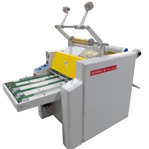 Syfm720c 690 mét ép tự động 220V 13in/min thủy lực không có bong bóng A2 + Kích thước bao bì bằng gỗ Máy cán - Product Image 2