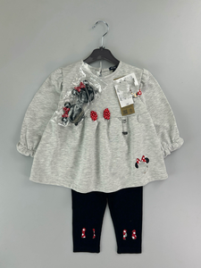Conjunto de <span class=keywords><strong>Regalo</strong></span> para Bebé en Oferta, Pantalones Deportivos, 3 Piezas, para Niñas, con Gafas de Sol, Conjuntos de Ropa para Bebés - Product Image 5