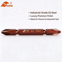 Tournevis multifonctionnel de qualité supérieure, embout magnétique en plastique de qualité industrielle S2, durable, OEM, PH1 PH2 PH3 65 mm