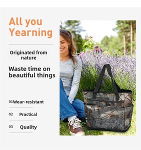 OEM Handheld <b>Gardening</b> Tool <b>Bag</b> Oxford Cloth Multi-Pocket Portable No Closure Storage - Product Image 3