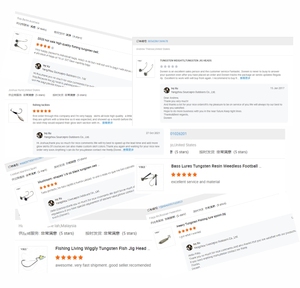 Cao cấp in vonfram bóng <span class=keywords><strong>Jig</strong></span> đầu <span class=keywords><strong>1</strong></span>/8oz với Mustad sắc nét móc cho cá chép Bass & cá hồi câu cá trong sông & Hồ - Product Image 6