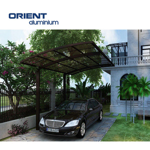 En promotion : Auvent de protection solaire extérieur en polycarbonate, abri de <span class=keywords><strong>voiture</strong></span> économique, abris de <span class=keywords><strong>voiture</strong></span> métalliques cantilever pour stationnement, auvent de garage en aluminium - Product Image 2